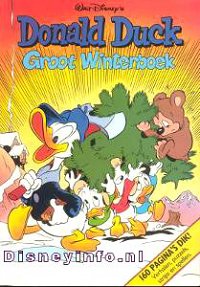 Front cover: Donald Duck - Groot Winterboek - 1991