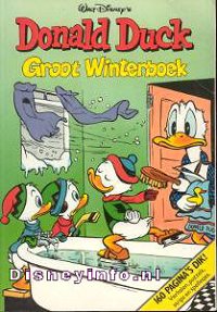 Front cover: Donald Duck - Groot Winterboek - 1992