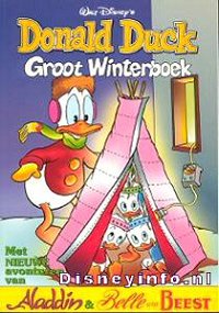 Front cover: Donald Duck - Groot Winterboek - 1995