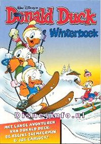 Front cover: Donald Duck - Groot Winterboek - 1998