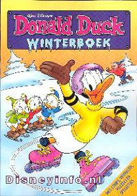 Front cover: Donald Duck - Groot Winterboek - 1999