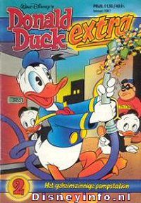 Front cover: Donald Duck Extra - 1987 - 02 - Het Geheimzinnige Pompstation