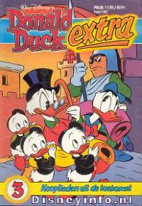 Front cover: Donald Duck Extra - 1987 - 03 - Kooplieden Uit De Toekomst