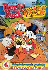 Front cover: Donald Duck Extra - 1987 - 04 - Het Geheim Van De Goudmijn