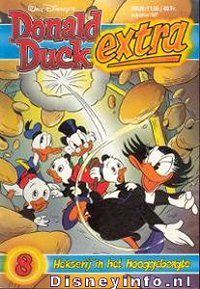 Front cover: Donald Duck Extra - 1987 - 08 - Hekserij In Het Hooggebergte