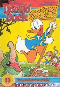 Front cover: Donald Duck Extra - 1987 - 11 - De Woudloperswedstrijd