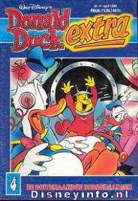 Front cover: Donald Duck Extra - 1988 - 04 - De Buitenaardse Dubbelganger