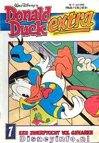 Front cover: Donald Duck Extra - 1988 - 07 - Een Zwerftocht Vol Gevaren