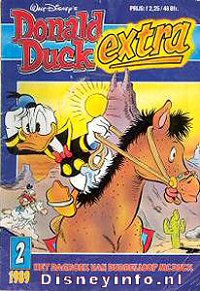 Front cover: Donald Duck Extra - 1989 - 02 - Het Dagboek Van Dubbelloop McDuck