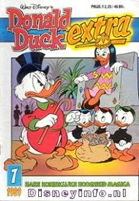 Front cover: Donald Duck Extra - 1989 - 07 - Hare Koninklijke Hoogheid Magica