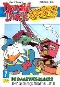 Front cover: Donald Duck Extra - 1990 - 07 - De Baantjesjagers