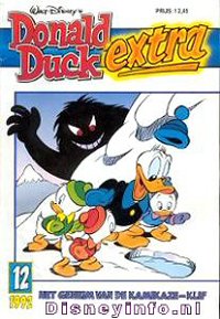 Front cover: Donald Duck Extra - 1992 - 12 - Het Geheim Van De Kamikaze-Klif