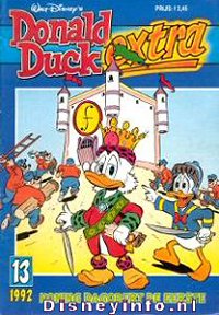 Front cover: Donald Duck Extra - 1992 - 13 - Koning Dagobert De Eerste