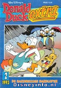 Front cover: Donald Duck Extra - 1993 - 02 - De Hardnekkige Hardloper