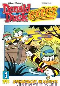 Front cover: Donald Duck Extra - 1993 - 03 - Speurtocht In Egypte