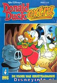 Front cover: Donald Duck Extra - 1993 - 04 - De Vloek Van Neustradamus