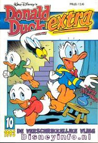 Front cover: Donald Duck Extra - 1993 - 10 - De Verschrikkelijke Vlieg