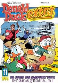 Front cover: Donald Duck Extra - 1993 - 11 - De Jeugd Van Dagobert Duck