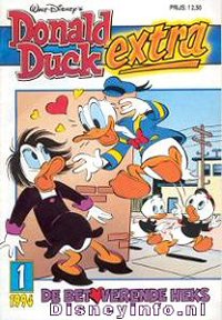 Front cover: Donald Duck Extra - 1994 - 01 - De Betoverende Heks