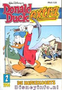 Front cover: Donald Duck Extra - 1994 - 02 - De Koperkoorts