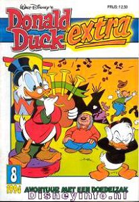 Front cover: Donald Duck Extra - 1994 - 08 - Avontuur Met Een Doedelzak