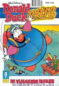 Front cover: Donald Duck Extra - 1994 - 09 - De Vliegende Duiker