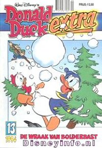 Front cover: Donald Duck Extra - 1994 - 13 - De Wraak Van Bolderbast