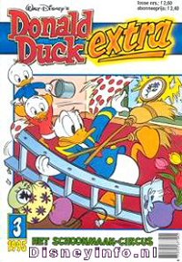 Front cover: Donald Duck Extra - 1995 - 03 - Het Schoonmaak-Circus