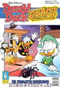 Front cover: Donald Duck Extra - 1995 - 06 - De Zwarte Weduwe