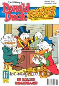 Front cover: Donald Duck Extra - 1995 - 11 - De Rollen Omgedraaid