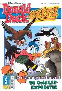 Front cover: Donald Duck Extra - 1996 - 05 - De Omelet-Expeditie