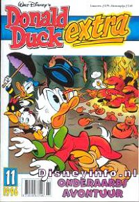 Front cover: Donald Duck Extra - 1996 - 11 - Onderaards Avontuur