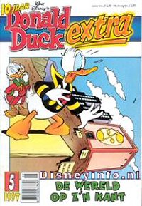 Front cover: Donald Duck Extra - 1997 - 05 - De Wereld Op Z