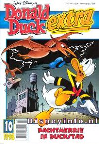 Front cover: Donald Duck Extra - 1998 - 10 - Nachtmerrie In Duckstad