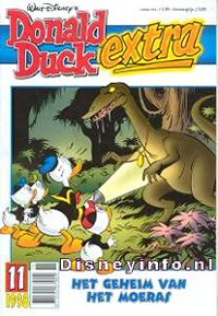 Front cover: Donald Duck Extra - 1998 - 11 - Het Geheim Van Het Moeras