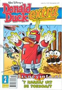 Front cover: Donald Duck Extra - 1999 - 02 - 