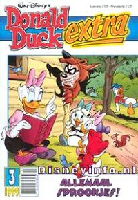 Front cover: Donald Duck Extra - 1999 - 03 - Allemaal Sprookjes!