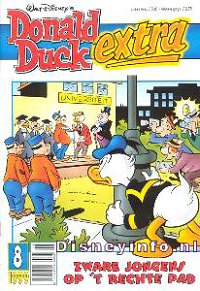 Front cover: Donald Duck Extra - 1999 - 08 - Zware Jongens Op 