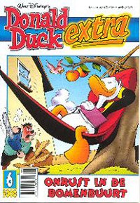 Front cover: Donald Duck Extra - 2000 - 06 - Onrust In De Bomenbuurt