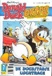 Front cover: Donald Duck Extra - 2000 - 07 - De Duckstadse Luchtrace