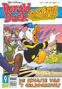 Front cover: Donald Duck Extra - 2000 - 09 - De Invasie Van 