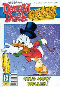 Front cover: Donald Duck Extra - 2000 - 10 - Geld Moet Rollen!