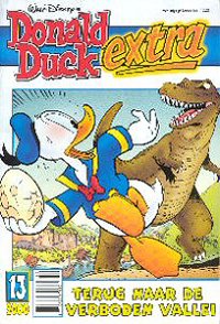 Front cover: Donald Duck Extra - 2000 - 13 - Terug Naar De Verboden Vallei