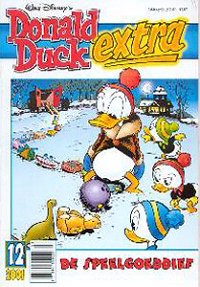 Front cover: Donald Duck Extra - 2001 - 12 - De Speelgoeddief