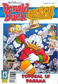 Front cover: Donald Duck Extra - 2001 - 13 - Topdeal In Panama