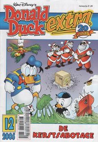 Front cover: Donald Duck Extra - 2005 - 12 - De Kerstsabotage