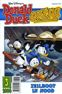 Front cover: Donald Duck Extra - 2006 - 03 - Zeilboot In Nood