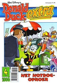 Front cover: Donald Duck Extra - 2006 - 04 - Het Hotdogoproer