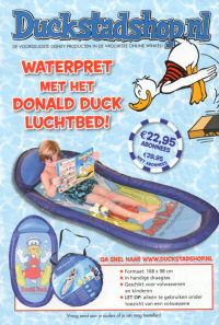 Back cover: Donald Duck Extra - 2009 - 07½ - Dubbeldik Vakantie Nummer!