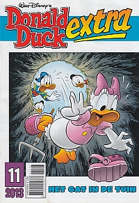 Front cover: Donald Duck Extra - 2013 - 11 - Het Gat in de Tuin